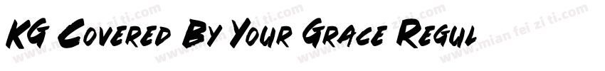 KG Covered By Your Grace Regular字体转换